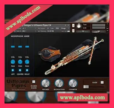 [爱尔兰风笛音源]Xtant Audio Uilleann Pipes [KONTAKT]（1.21Gb）
