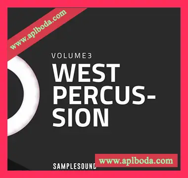 [泰克诺舞曲科技浩室采样]SAMPLESOUND West Percussion Volume 3 [WAV]（361Mb）