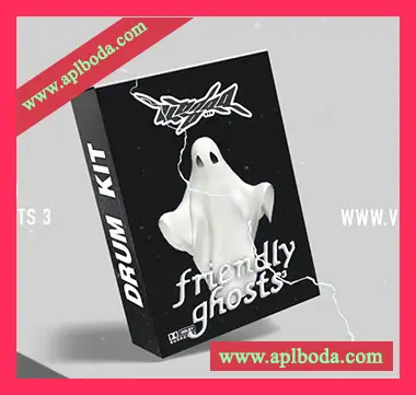 [Trap陷阱鼓组采样]VOODOO808 Friendly Ghosts 3 (DRUM KIT) 2022 [WAV]（25Mb）