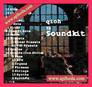 [嘻哈陷阱采样FL预置FL模板]qioh #5k sound kit（102Mb）