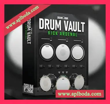 [摇滚金属鼓组采样预置]Drumforge Drum Vault Kick Arsenal（2.41Gb）