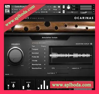 [陶笛音源]Impact Soundworks Ventus Ethnic Winds Ocarinas KONTAKT（5.75Gb）