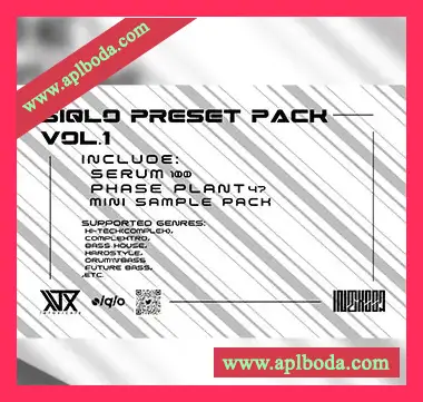 [奇幻贝斯硬核舞曲采样Serum预置]Siqlo Preset Pack Vol.1（40Mb）