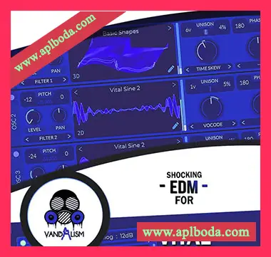 [Vital预置电子舞曲]Vandalism Shocking EDM For Vital（164Mb）