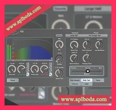 [立体声混响插件]Exponential Audio R2 Stereo Reverb v3.0.2 [WiN]（113Mb）