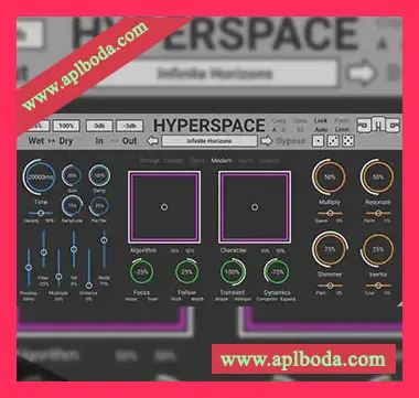 [空间调制效果器]JMG Sound Hyperspace v2.1 v1.4 [WiN, MacOSX]（25Mb）