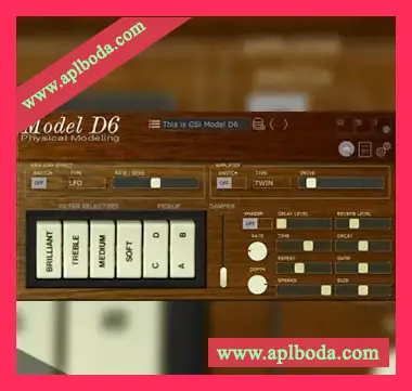 [物理建模Clavinet电钢琴音源插件]Genuine Soundware Model D6 v1.0.0 [WiN]（5Mb）