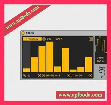 [Max for Live]ELPHNT STEPS Step Sequence Anything In Ableton Live（29Kb）
