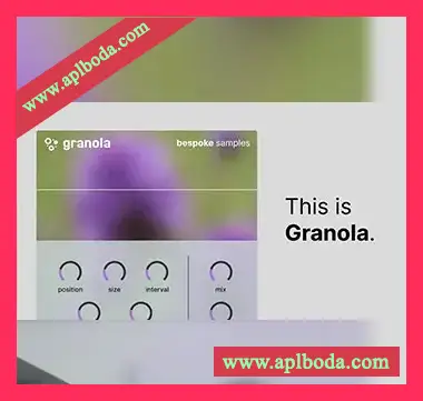 [颗粒延迟效果器插件]Bespoke Samples Granola RETAiL [WiN, MacOSX]（41Mb）