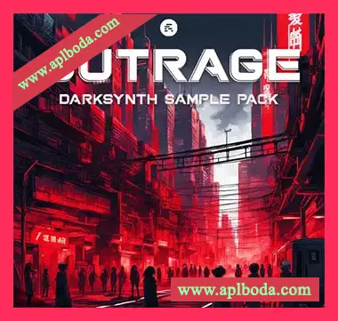 [合成波赛博朋克采样]TP Audio OUTRAGE Darksynth Sample Pack [WAV]（513Mb）