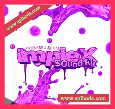 [流行嘻哈陷阱素材Serum预置]ziplocker Implex (Sound Kit) [WAV, MiDi]（204Mb）