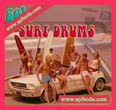 [模拟板混响磁带演奏60年代冲浪鼓采样音源]PastToFutureReverbs 60’s Surf Drums [KONTAKT]（581Mb）