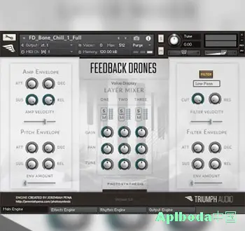[影视配乐预告片Drones音效音源]Triumph Audio Feedback Drones [KONTAKT]（5.07Gb）