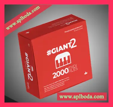 [流行嘻哈陷阱RnB合成波MIDI素材]ProducerSources Giant 2 Midi Edition（28Mb）