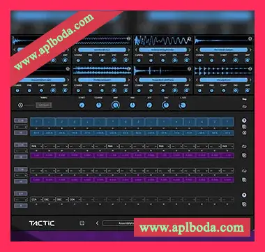 [打击乐短语节奏生成器插件]Glitchmachines TACTIC v1.3.0 [WiN, MacOSX]（515Mb）