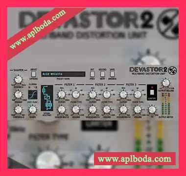 [多段失真插件]D16 Group Devastor 2 v2.1.2  v2.1.3 FiXED [WiN, MacOSX]（39Mb）