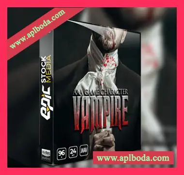 [吸血鬼音效FX采样]Epic Stock Media AAA Game Character Vampire [WAV]（170Mb）