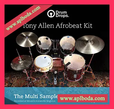 [Afrobeat非洲节奏打击乐素材]DrumDrops Tony Allen Afrobeat Kit Multi Sample Pack [多格式]（6.26Gb）