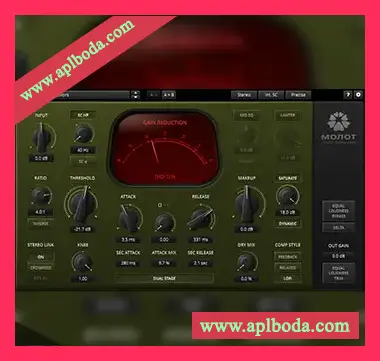 [流行动态压缩插件]TDR Molot GE v1.0.4 Retail [WiN, MacOSX]（30Mb）