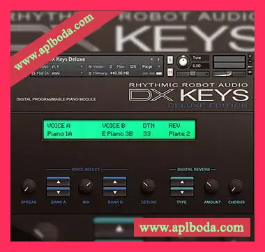 Rhythmic Robot Audio DX Keys [KONTAKT]（704Mb）