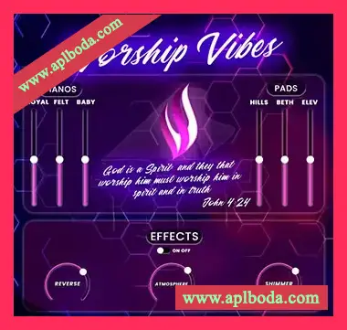 [气氛钢琴氛围音景音源]Ed Araújo Worship Vibes [KONTAKT]（212Mb）