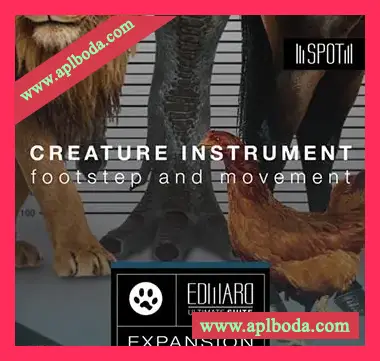 [动物脚步声音源]Tovusound Spot Creature Instrument [KONTAKT]（615Mb）