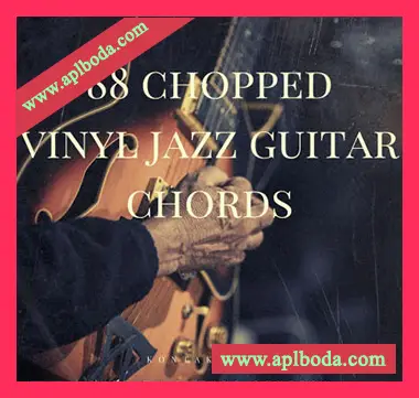 [黑胶爵士乐唱片爵士吉他和弦采样音源]PastToFutureReverbs 88 Chopped Vinyl Jazz Guitar Chords [KONTAKT, WAV]（47Mb）