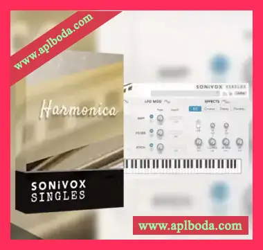[真实口琴乐器插件]SONiVOX Singles Harmonica v1.0.0.2022 [WiN]（83Mb）