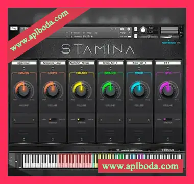 [电子乐鼓组打击音效过渡音源]Zero-G Stamina Production Toolkit [KONTAKT]（878Mb）