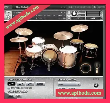 [复古鼓组音源]DrumDrops Memphis Soul Kit The Kontakt 5 Pack [KONTAKT]（1.82Gb）
