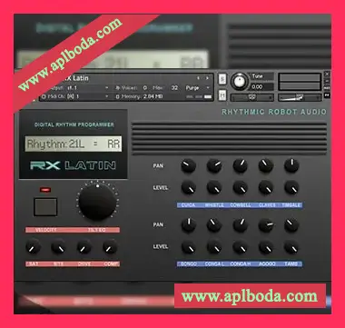 Rhythmic Robot Audio RX Latin [KONTAKT]（4Mb）