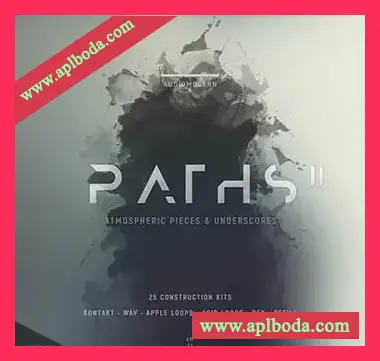 [影视氛围电子-电影环境配乐音源]Audiomodern PATHS II [KONTAKT]（464Mb）