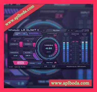 [立体声限制器]TBProAudio LA xLimit 3 v3.0.1 [WiN]（7Mb）