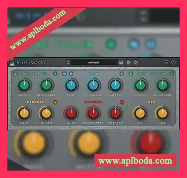 [Lofi 8Bit混响效果器插件]AudioThing miniVerb v1.0.0 [WiN]（5Mb）
