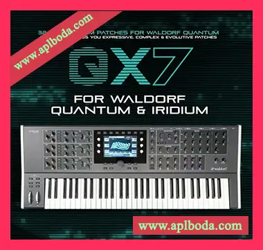 [Quantum & Iridium预置氛围驰放]CO5MA Waldorf Quantum & Iridium Sound Bank QX7（1Mb）
