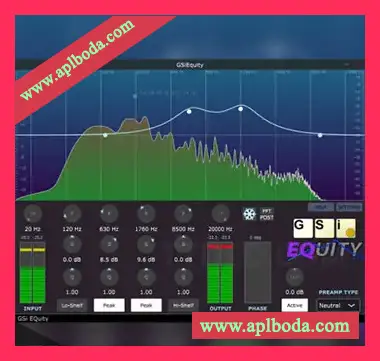 [6段可视化均衡器插件]Genuine Soundware EQuity v1.0.1 [WiN]（4Mb）