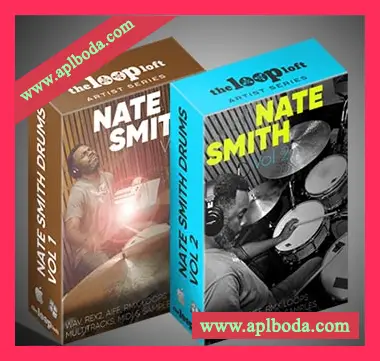[多风格鼓LOOP素材]The Loop Loft Nate Smith Drum Loops Vol 1 and Vol 2 [WAV, MiDi]（1.1Gb）