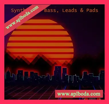 [怀旧合成器浪潮采样]Glitchedtones Synthwave Bass, Leads and Pads [WAV]（75Mb）