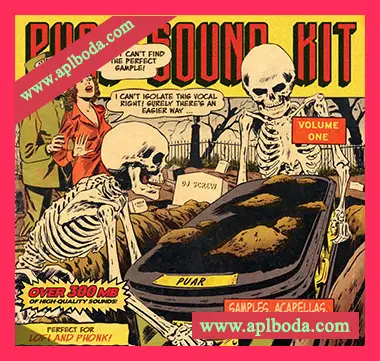 [Trap陷阱鼓组采样]Puar Sound Kit Vol.1 [WAV]（234Mb）