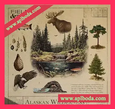 [阿拉斯加荒野自然风光音效FX采样]Field and Foley Alaskan Wilderness [WAV]（543Mb）