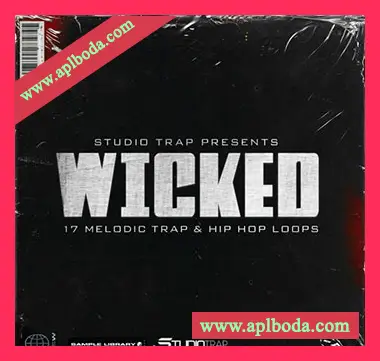 [嘻哈说唱陷阱采样]Studio Trap Wicked [WAV]（21Mb）