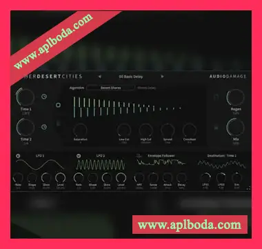 [多功能延迟插件]Audio Damage AD054 Other Desert Cities v1.0.11 [WiN, MacOSX, LiNUX]（141Mb）