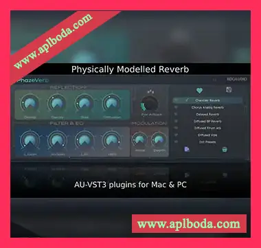 [物理建模混响插件]RDGAudio PhazeVerb v1.1 [WiN]（9Mb）