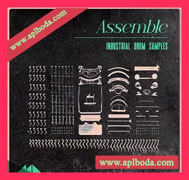 [电子慢摇鼓组采样]ModeAudio Assemble – Industrial Drum Samples [WAV]（51Mb）