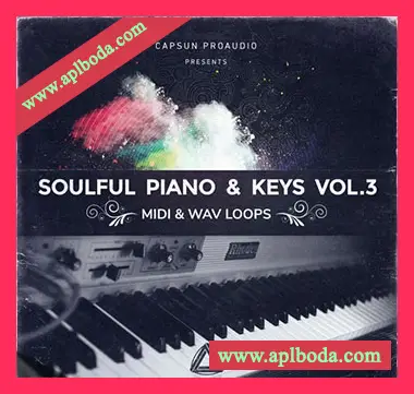 [流行RnB钢琴采样]CAPSUN ProAudio Soulful Piano and Keys Vol.3 [WAV]（244Mb）