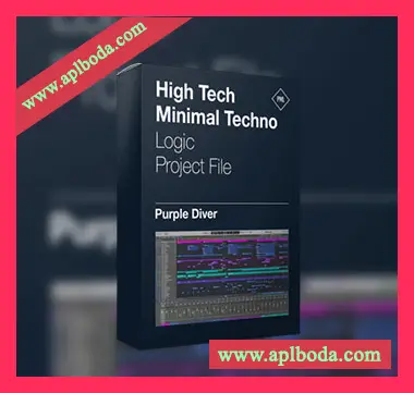 [简约泰克诺科技浩室Serum预置Logic模板]Production Music Live Purple Diver High Tech Minimal Techno（117Mb）