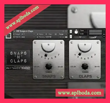 Rhythmic Robot Audio Snarps N Claps [KONTAKT]（4Mb）