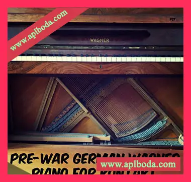 [古老钢琴音源]PastToFutureReverbs Pre-War German Wagner Piano [KONTAKT]（40Mb）