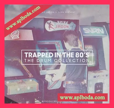 [RnB怀旧嘻哈Trap鼓采样包]Julez Jadon Trapped In The 80’s The Drum Collection [WAV]（150Mb）