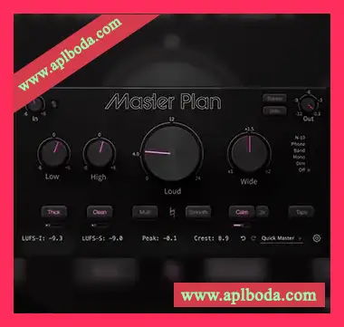 [母带模拟饱和响度插件]Musik Hack Master Plan v1.5.9 [WiN]（116Mb）
